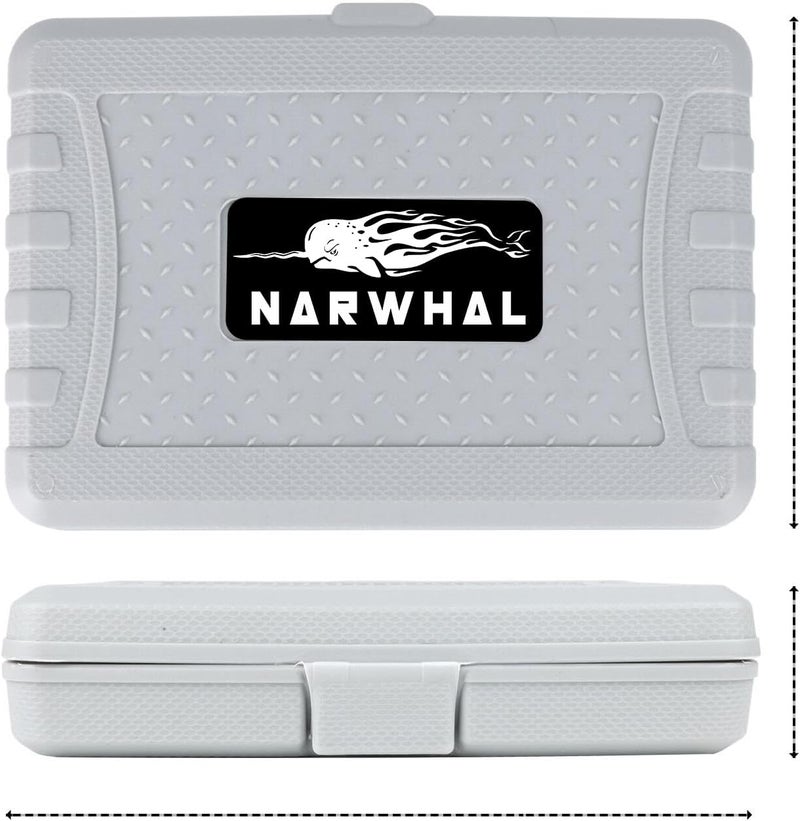 Narwhal Extra Long Allen Wrench Hex Bit Socket Set (10 Pack) - Long 6" Hex Bit in 3/8" Drive Sizes: 1/16", 1/8", 5/32", 3/16", 7/32", 1/4", 5/16", 3/8", 7/16", 1/2" - Image 3